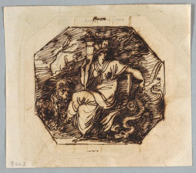 Dibujo, Ceres, hacia 1810 de Unknown artistUnknown artist