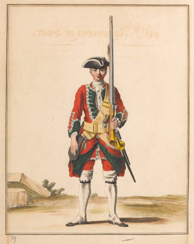 45º Regimiento de Infantería de Unknown artist