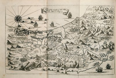 Mapa del país y de la ciudad de Panamá. Parte. 3 : cap : 5. (grabado) de Unknown artist