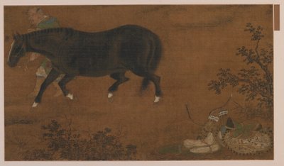Un tártaro, su caballo y equipo de Unknown artist