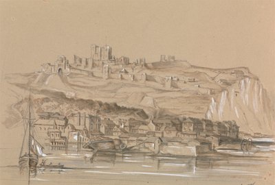 Una vista de la ciudad de Dover de Unknown artist