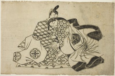 Una hoja de un álbum shunga de Unknown artist