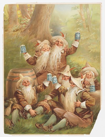 Anuncio de cerveza de Unknown artist