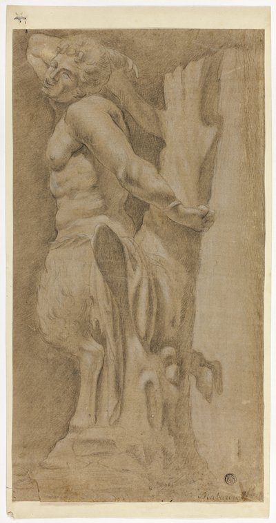 Después de la estatua clásica de Marsyas de Unknown artist