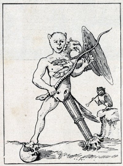 Alquimia: alegoría de la Piedra Filosofal de Unknown artist