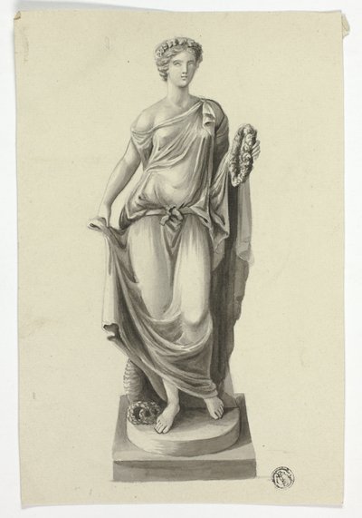 Figura Alegórica después de la Flora Farnese de Unknown artist