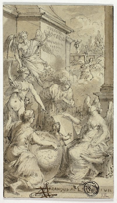 Alegoría de la historia de Unknown artist