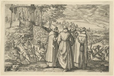 Alegoría sobre la Derrota del Duque de Alva en Brielle de Unknown artist