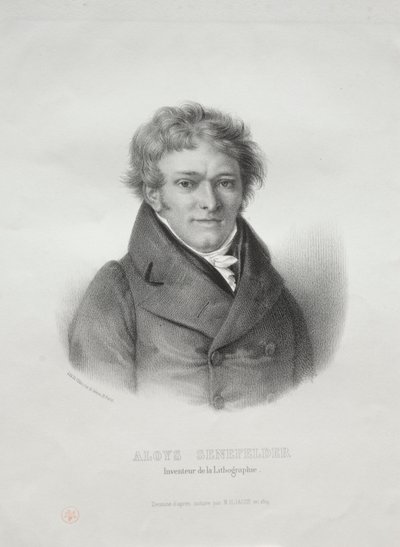 Aloys Senefelder de Unknown artist