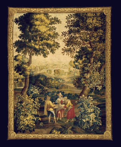 Un tapiz de Audenarde Teniers de Unknown artist