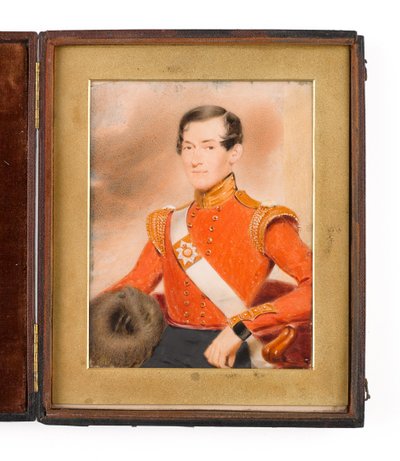 Un oficial no identificado del 70º Regimiento de Infantería (Surrey) de Unknown artist