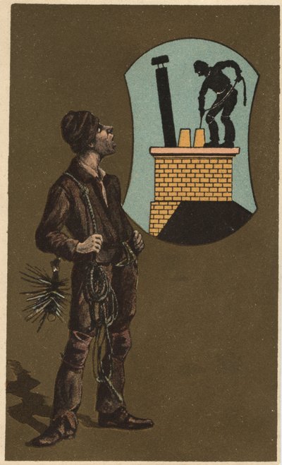 Cromolitografía anónima, finales del siglo XIX. de Unknown artist