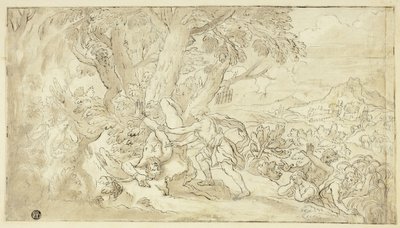 Apolo desollando a Marsias de Unknown artist