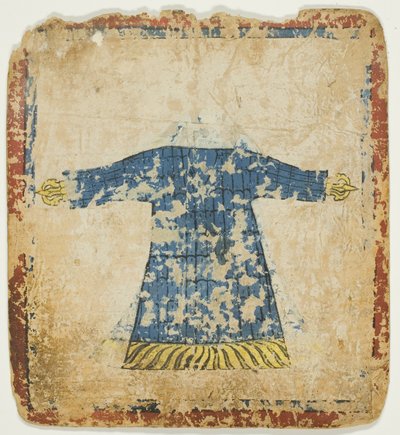 Camisa de armadura, de un juego de cartas de iniciación (Tsakali) de Unknown artist