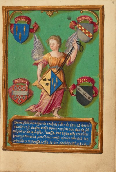 Armas de Marguerite Crohin de Unknown artist