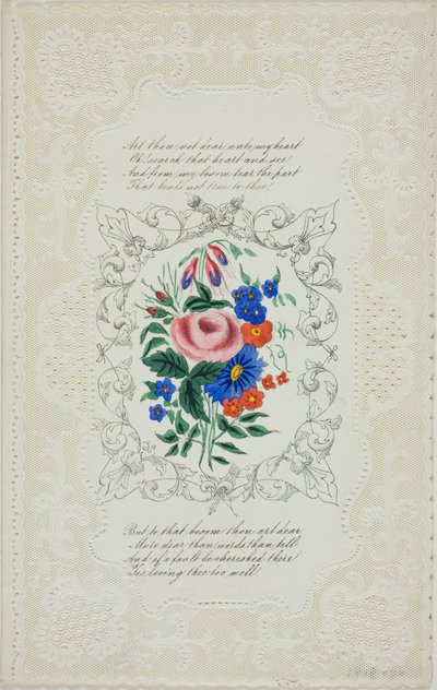 Art Thou Not Dear Unto My Heart (San Valentín) de Unknown artist