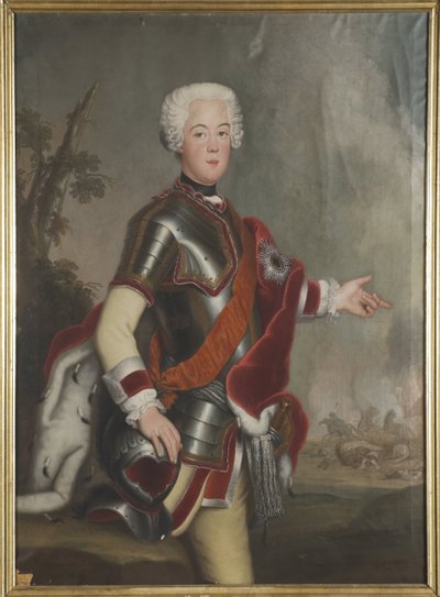 Retrato del Príncipe Augusto Guillermo de Prusia (1722-1758) de Unknown artist