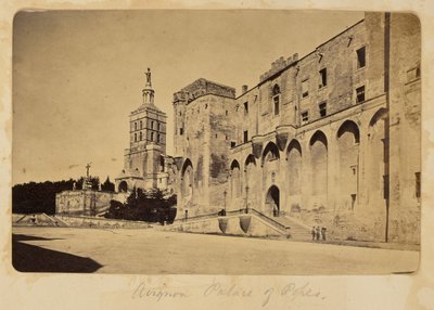 Aviñón. Palacio de los Papas de Unknown artist