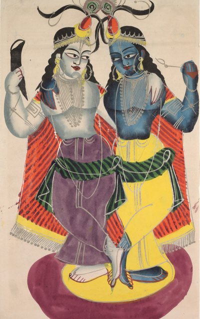 Balarama y Krishna de Unknown artist
