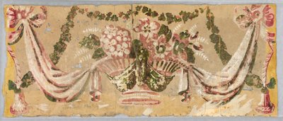 Fragmento de caja de sombreros de Unknown artist