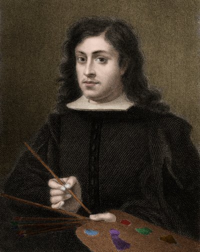 Bartolomé Esteban Murillo c1618-1682 - grabado - siglo XIX de Unknown artist