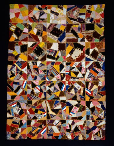 Cubrecama (Crazy Quilt) de Unknown artist
