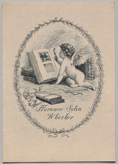 Exlibris: Florence Sylva Wheeler de Unknown artist