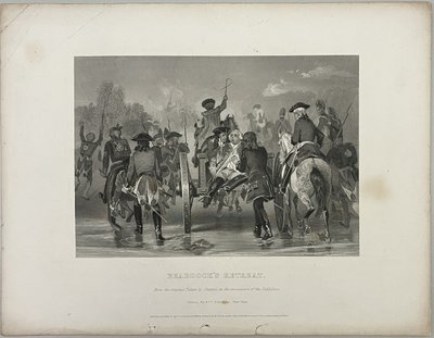Retiro de Braddock de Unknown artist