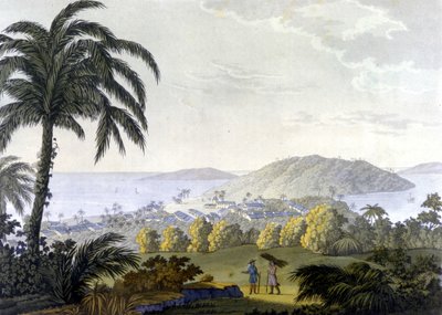 Brasil, vista de la ciudad de Ilheus en el estado de Bahía de Unknown artist