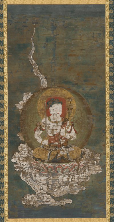 Deidad budista: Gokei Monju (Manjushri) de Unknown artist