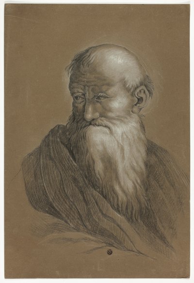 Busto de anciano barbudo de Unknown artist