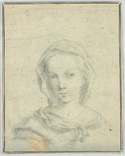 Busto de una niña de Unknown artist