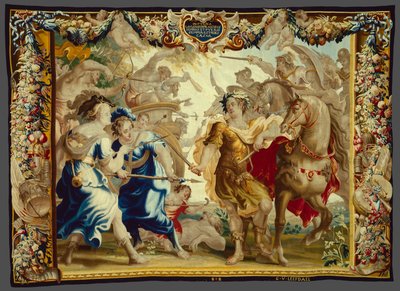César en las guerras galas de La historia de César y Cleopatra de Unknown artist