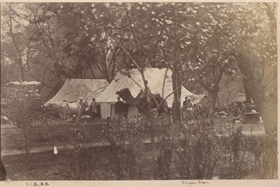Campamento de Roorkee de Unknown artist