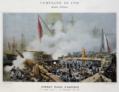 Campaña (Expedición) de Egipto (1798-1801): la Batalla de Aboukir - en 