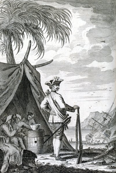 Capitán George Lowther de Unknown artist