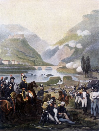 Captura del castillo de la Pietra por el ejército napoleónico el 4 de septiembre de Unknown artist