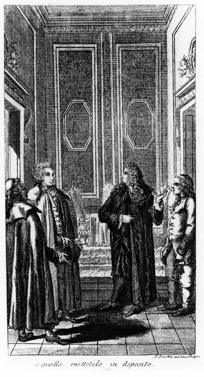 Casanova de Seingalt (1725 - 1798) - en "Historia de mi fuga de las prisiones de la República de Venecia", escrito en Dux en Bohemia de Unknown artist