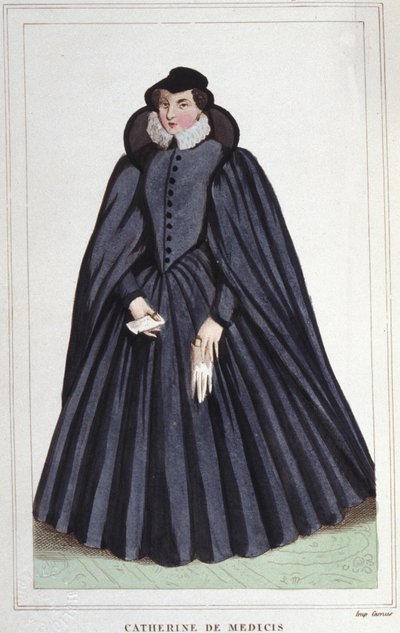 Catarina de Médici (1519-1589). Reina de Francia de Unknown artist
