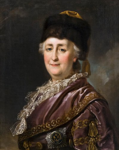 Catalina la Grande, Catalina II de Rusia de Unknown artist