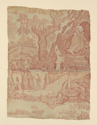 Cambio de estación (Tela para muebles) de Unknown artist