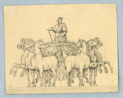 Procesión de carros de Unknown artist