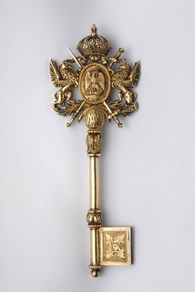 Llave de Chambellan, México. Período del Rey Maximiliano I (1832-1867). de Unknown artist