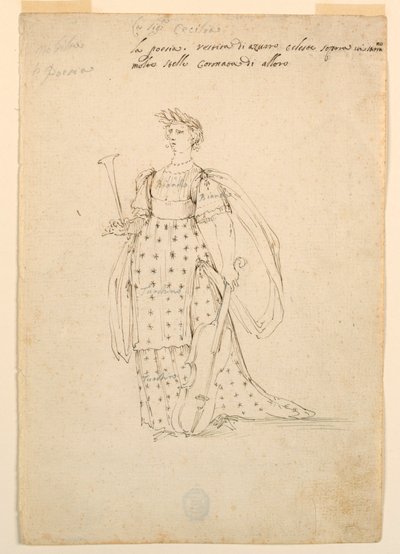 Diseño de vestuario: Poesía para un ballet de Unknown artist