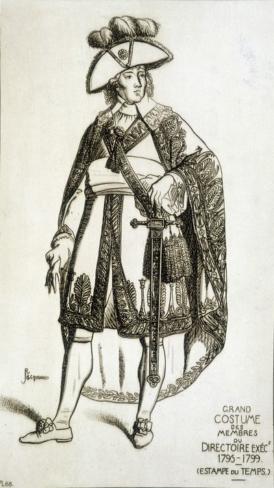 Traje de los miembros de la Junta Ejecutiva de Unknown artist