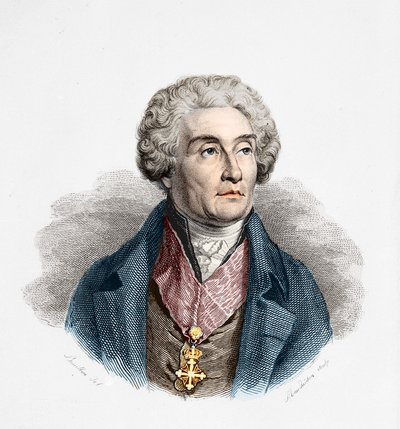 Conde Joseph de Maistre (1753-1821), político, escritor y filósofo francés. de Unknown artist