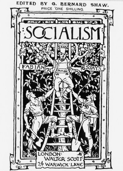 Portada de la revista de la Sociedad Fabiana 