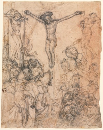 Crucifixión con los Dos Ladrones de Unknown artist