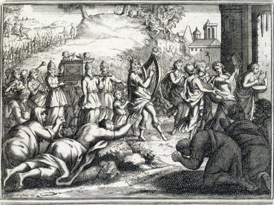 Danza de David (Antiguo Testamento) de Unknown artist