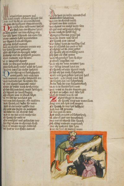 El rescate de Daniel del foso de los leones de Unknown artist
